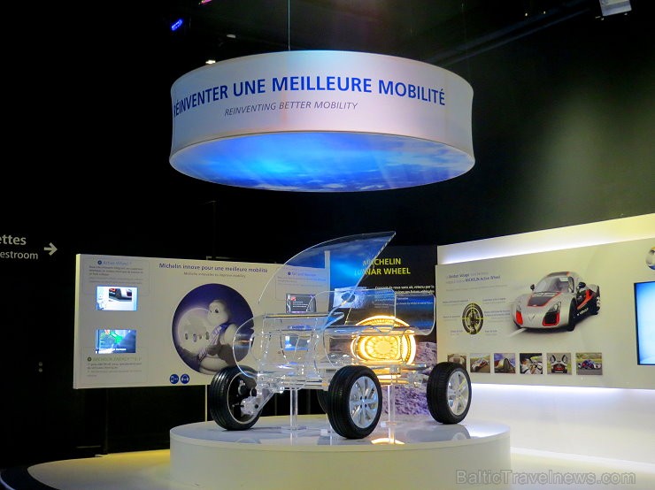 Iepazīsti kompānijas Michelin muzeju tās mītnes pilsētā Klermonferānā www.laventuremichelin.com 126189
