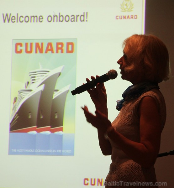 Cunard Line oficiālais parstāvis Baltijas valstīs ir Baltic GSA 126349