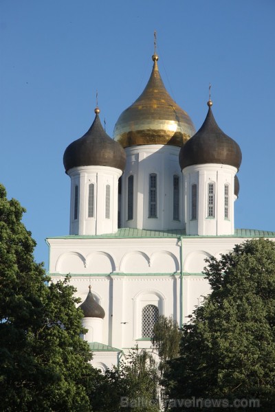 Apmeklējam Pleskavas kremli, ko cēla, lai aizsargātos no latgaļiem un igauņiem 126563