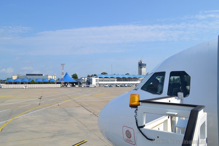 Burgasas lidosta sagaida ar patīkami zilām debesīm un vasarīgi siltu vējjiņu 126590