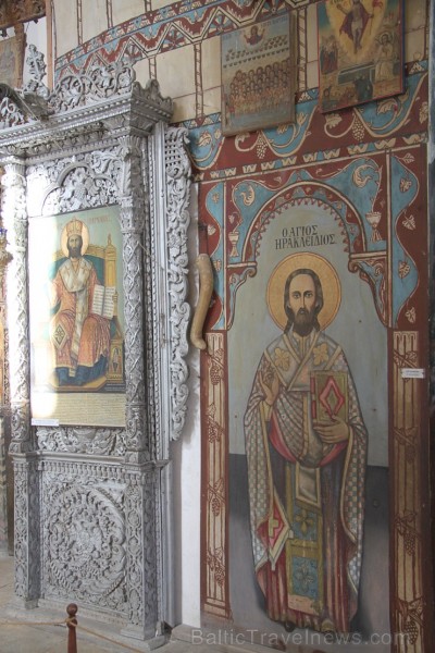 Travelnews.lv ar starptautiskā tūroperatora Go Adventure atbalstu apmeklē Svēto Barnabas klosteri Ziemeļkiprā, kas ir slavens ar unikālu ikonu kolekci 126925
