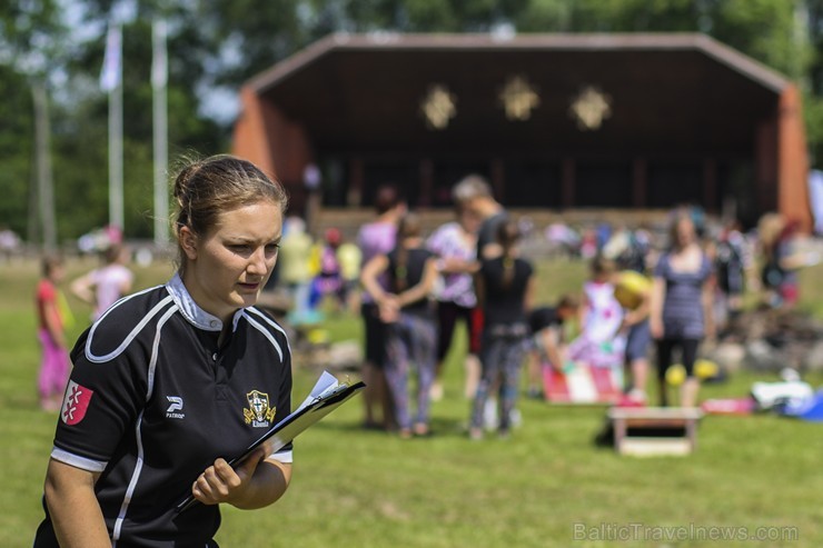 Jaunpiebalgā norisinājies Ģimeņu sporta festivāls 128035