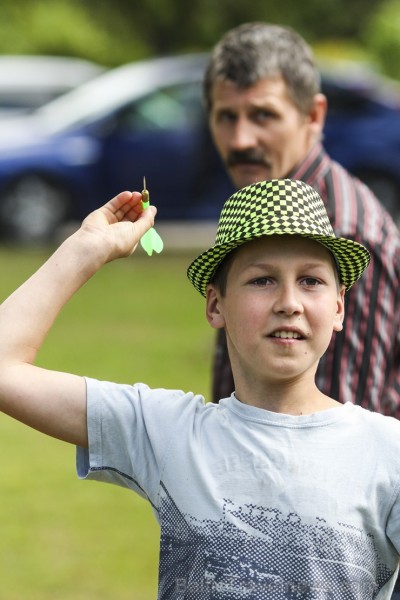 19. jūlijā Neretas novada svētku laikā, ģimenes varēja piedalīties Ģimeņu sporta festivālā,  kur katra - gan liela, gan maza sportot griboša ģimene iz 128562