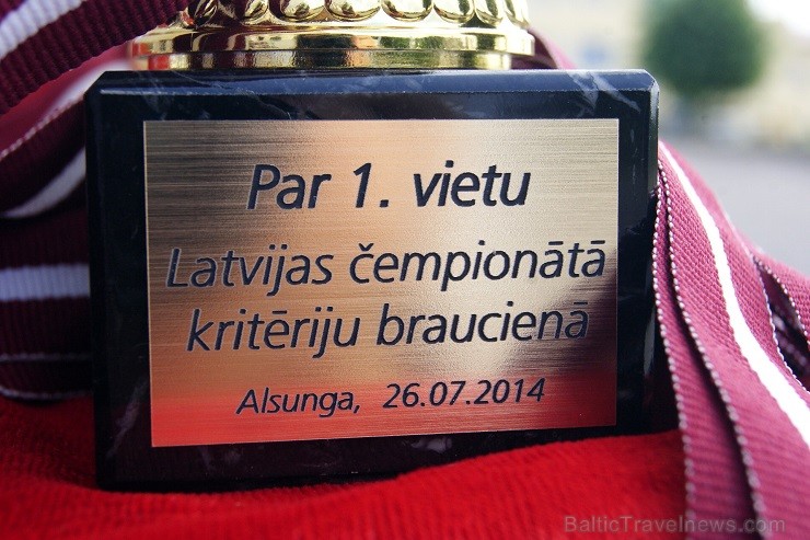 26.07.2014 Emīlijas Sonkas, kas pirms 50 gadiem izcīnīja pasaules čempiones riteņbraukšanā titulu, dzimtajā Alsungā tika aizvadīts kārtējais «Baltais  129340