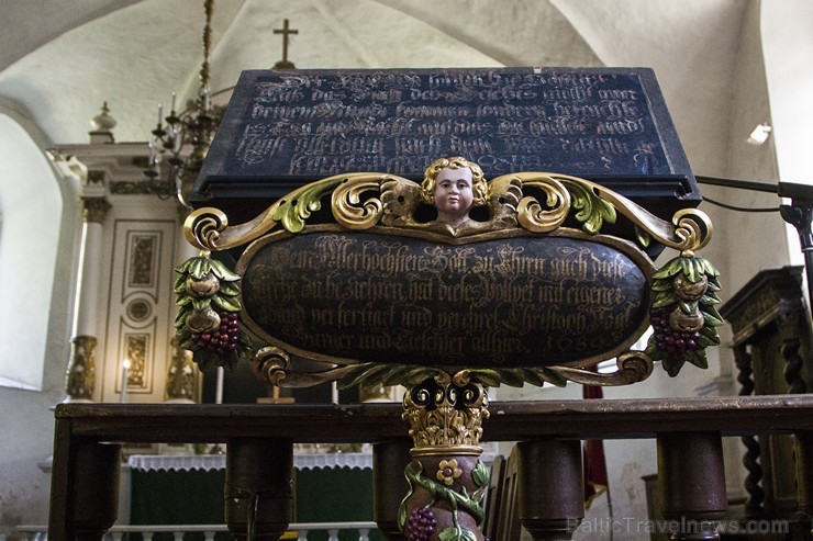 Bauskas Sv. Gara luterāņu baznīca ir senākā saglabājusies celtne Bauskas vecpilsētas daļā 130133