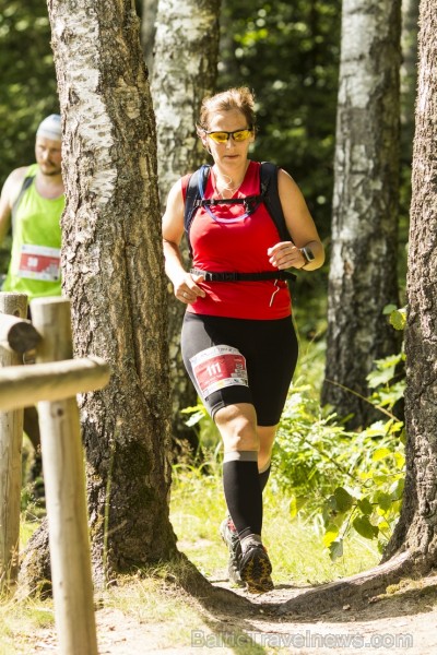 Cēsu apkārtnē noticis jauns taku skriešanas pasākums «Cēsis Eco Trail» 130142