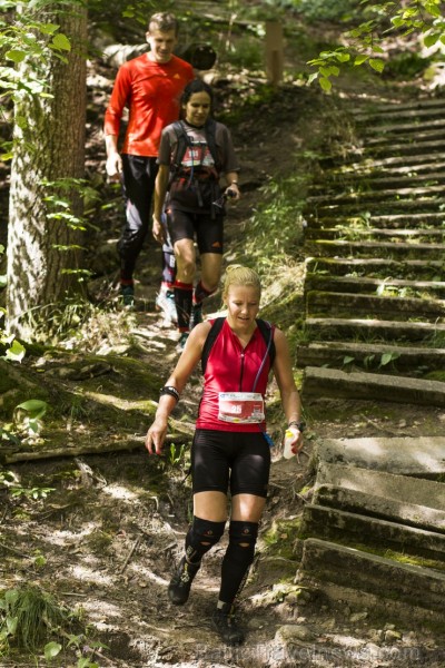 Cēsu apkārtnē noticis jauns taku skriešanas pasākums «Cēsis Eco Trail» 130145