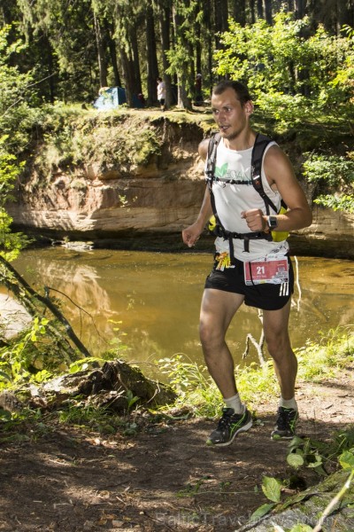 Cēsu apkārtnē noticis jauns taku skriešanas pasākums «Cēsis Eco Trail» 130152