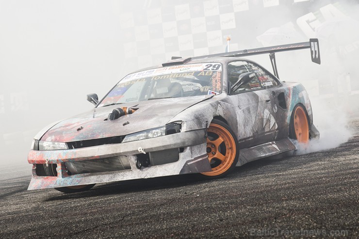 Paralēli Ziemeļeiropas drifta čempionāta noslēdzošajam posmam šis bija arī Latvijas drifta čempionāta RIGA DRIFT CHALLENGE sestais un priekšpēdējais p 132374