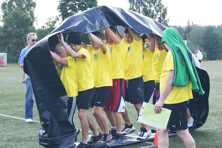 Komandas gars 30.08.2014 valdīja Smiltenē, kur nesen atjaunotajā stadionā notika novada sporta svētki 132445