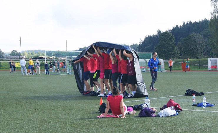 Komandas gars 30.08.2014 valdīja Smiltenē, kur nesen atjaunotajā stadionā notika novada sporta svētki 132448