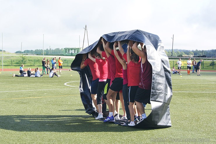 Komandas gars 30.08.2014 valdīja Smiltenē, kur nesen atjaunotajā stadionā notika novada sporta svētki 132449