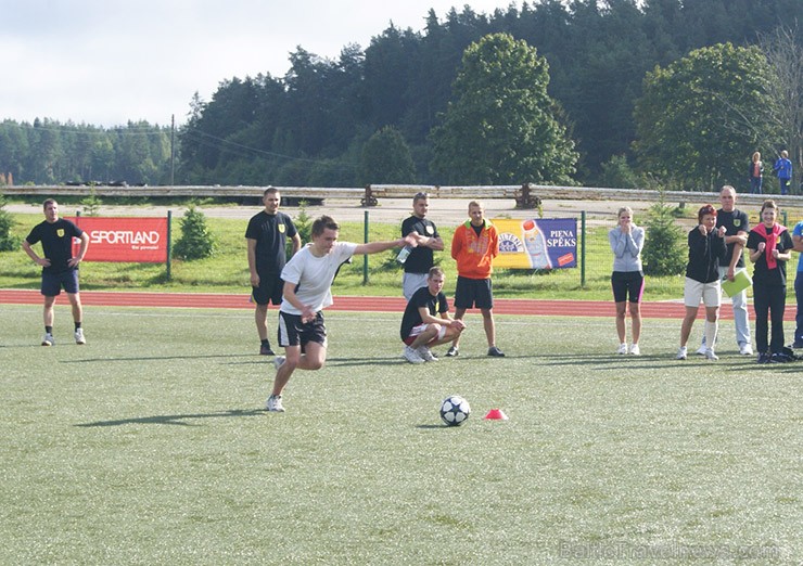 Komandas gars 30.08.2014 valdīja Smiltenē, kur nesen atjaunotajā stadionā notika novada sporta svētki 132450