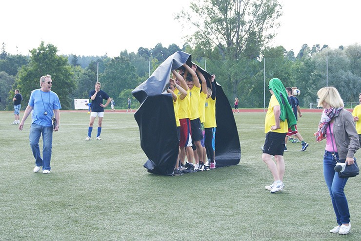 Komandas gars 30.08.2014 valdīja Smiltenē, kur nesen atjaunotajā stadionā notika novada sporta svētki 132454