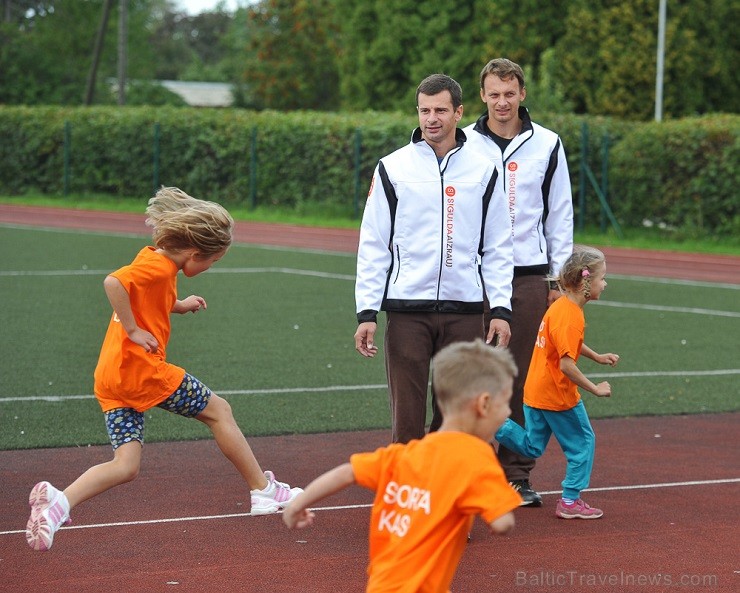 02.09.2014 ar sporta stundu Siguldas pilsētas vidusskolā tika atklāta Latvijā pirmā klase ar sporta novirzienu 132706