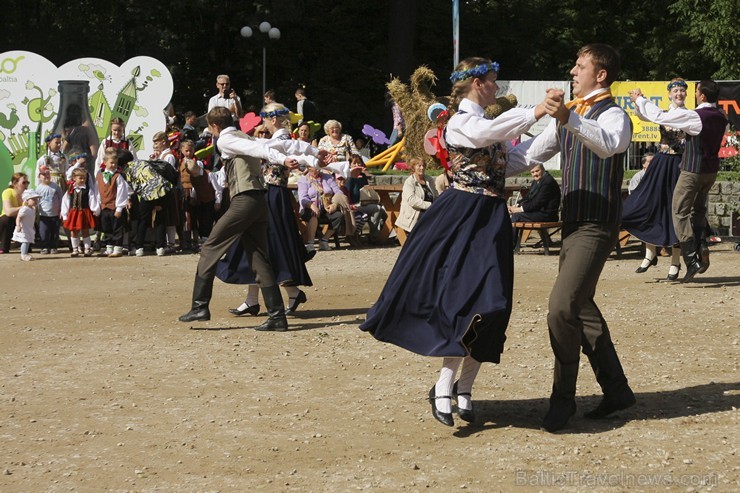 Jelgavā norisinājušies gadskārtējie piena, maizes un medus svētki 132806