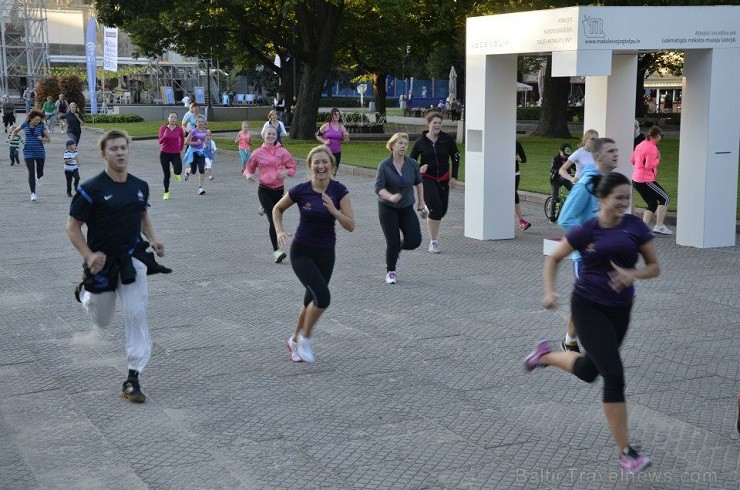 03.09.2014 Esplanādē noticis Radisson BLU un ESPA Rīga tematiskais skriešanas treniņš, kas organizēts pasākuma NIKE Riga Run ietvaros 133139