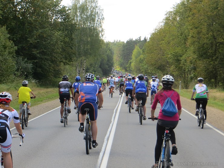 24. Latvijas riteņbraucēju Vienības brauciens Siguldā pulcē vairāk nekā 4000 dalībniekus 133273