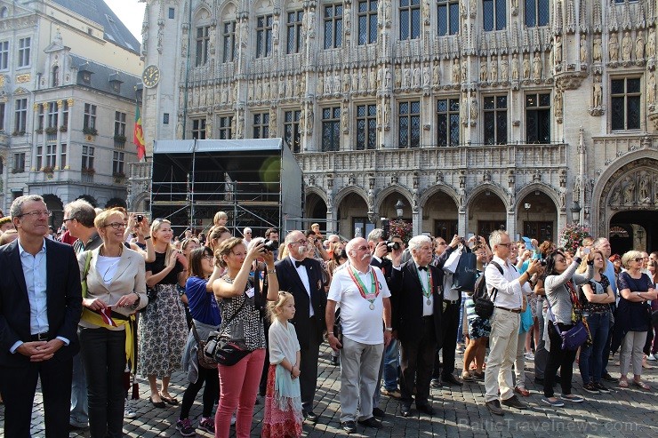 21.09.2014 Briselē festivāla Folklorissimo ietvaros tika atklātas 