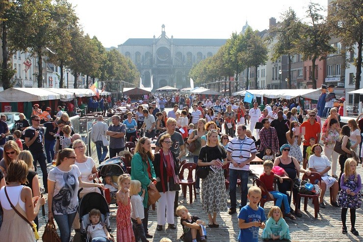 21.09.2014 Briselē festivāla Folklorissimo ietvaros tika atklātas 