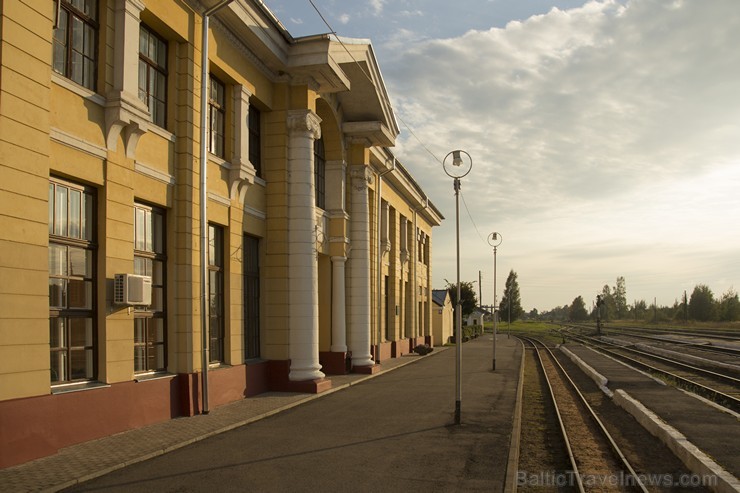 Travelnews.lv izbauda burvīgu saulrietu no Gulbenes - Alūksnes bānīša 134666