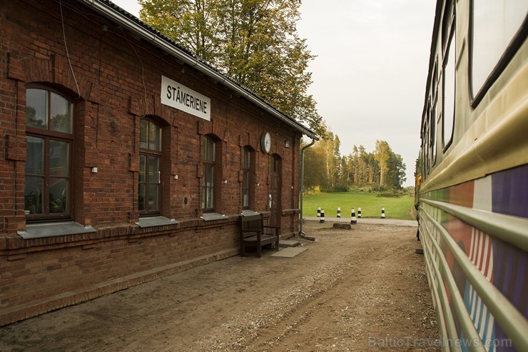 Travelnews.lv izbauda burvīgu saulrietu no Gulbenes - Alūksnes bānīša 134679