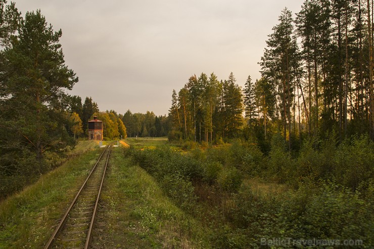 Travelnews.lv izbauda burvīgu saulrietu no Gulbenes - Alūksnes bānīša 134689