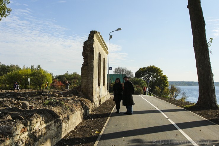 Atklāts Ķengaraga promenādes pagarinājums līdz Mazjumpravas muižai 135259