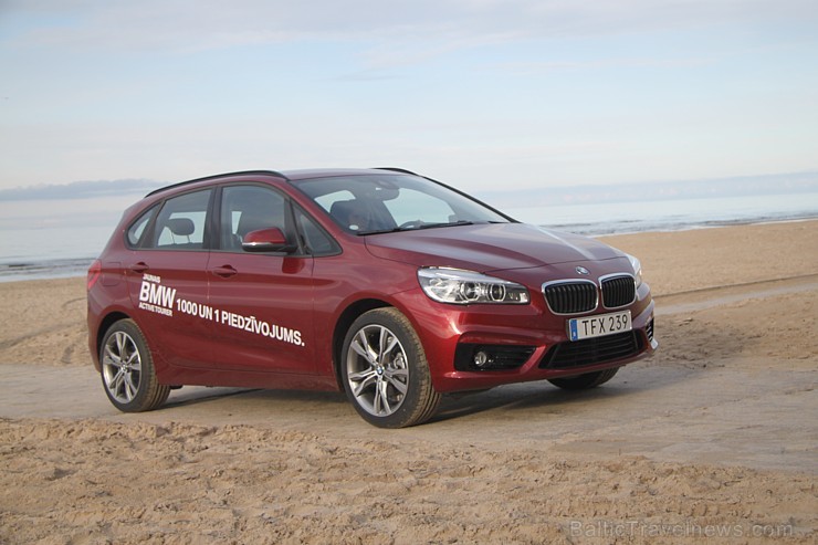 Travelnews.lv redakcija ceļo ar pirmo priekšpiedziņas BMW modeli (BMW 218d) 136064