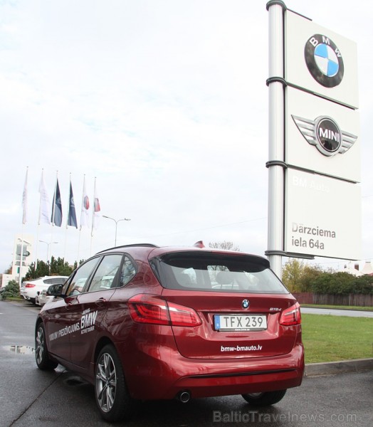 Travelnews.lv redakcija ceļo ar pirmo priekšpiedziņas BMW modeli (BMW 218d) 136076