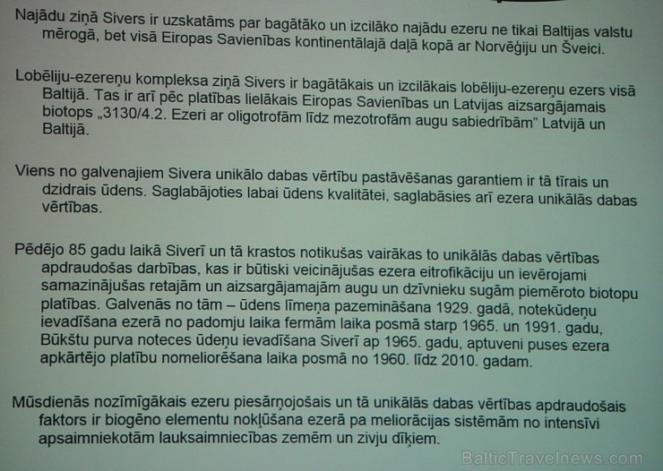 Sivera ezers Latgalē ir iecienīts ne tikai tūristu vidū, bet tagad arī pasaules biologu interesēs 139687