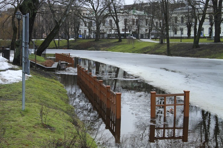 Kā izskatās Rīga, ja ūdens līmenis jūrā paceļas pa vienu metru 140919