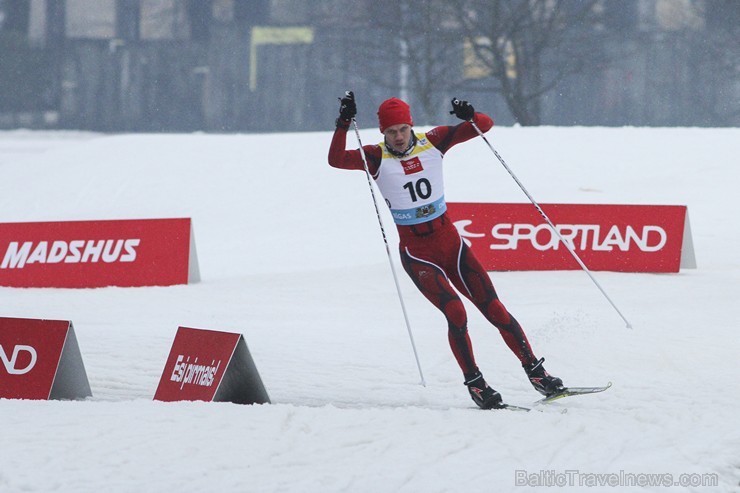 Rīgas ziemas sporta un aktīvās atpūtas parkā aizvadītas ikgadējās sacensības distanču slēpošanā 141380