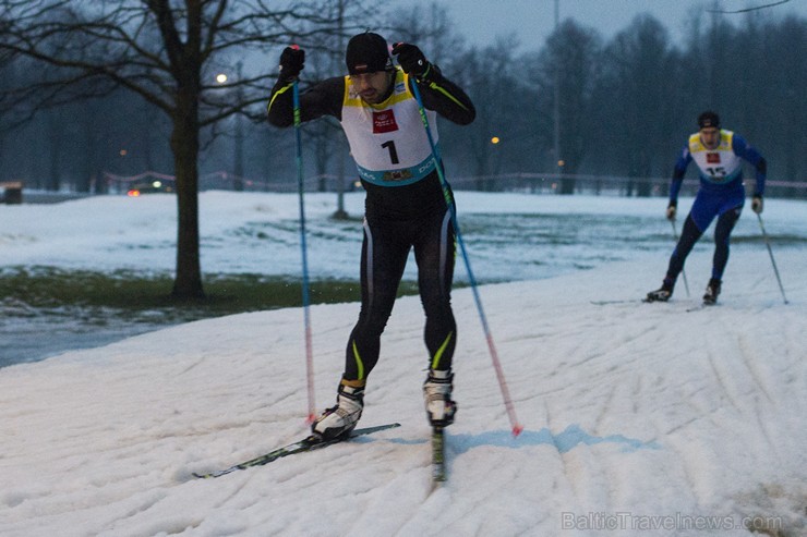 Rīgas ziemas sporta un aktīvās atpūtas parkā aizvadītas ikgadējās sacensības distanču slēpošanā 141397