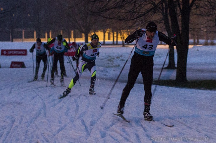 Rīgas ziemas sporta un aktīvās atpūtas parkā aizvadītas ikgadējās sacensības distanču slēpošanā 141399