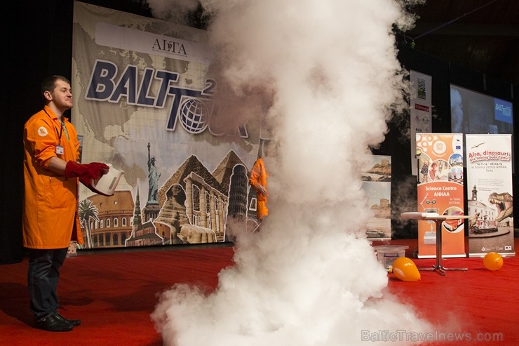 Tartu zinātnes centrs AHHAA priecē «Balttour 2015» apmeklētājus 142384