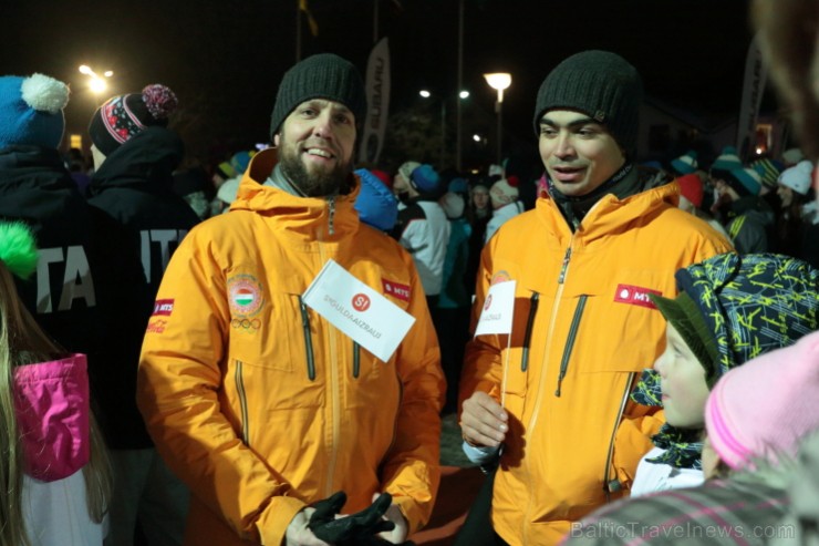 Siguldas bobsleja un kamaniņu trasē sestdien startēja 45. FIL pasaules čempionāts kamaniņu sportā. Foto: Juris Ķilkuts,  FotoAtelje.lv 143206