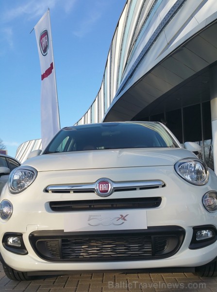 Fiat oficiālais pārstāvis Latvijā «Autobrava» prezentē jauno Fiat 500 X 144800