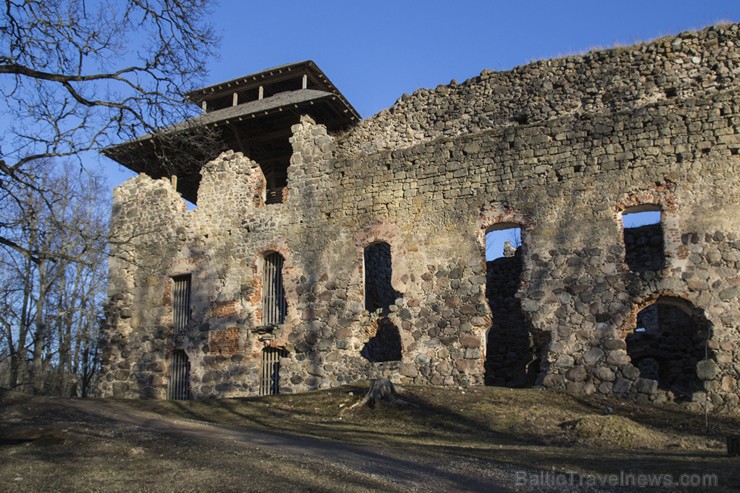 Raunas pilsdrupas ir vienas no labāk saglabājušajām pilsdrupām valstī 144974