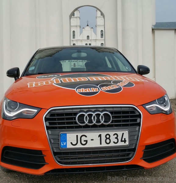 Travelnews.lv redakcija sadarbībā ar starptautisko autonomu «Sixt»  un Audi A1 apceļo Latgali 145210