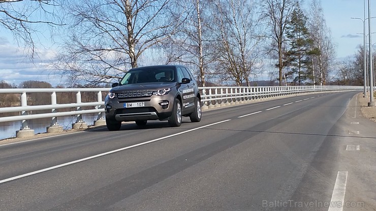 Travelnews.lv sadarbībā ar Land Rover oficiālā dīlera Inchcape BM Auto atbalstu 25.03.2015 devās apcelot Sēliju ar jauno  Land Rover Discovery Sport S 145510