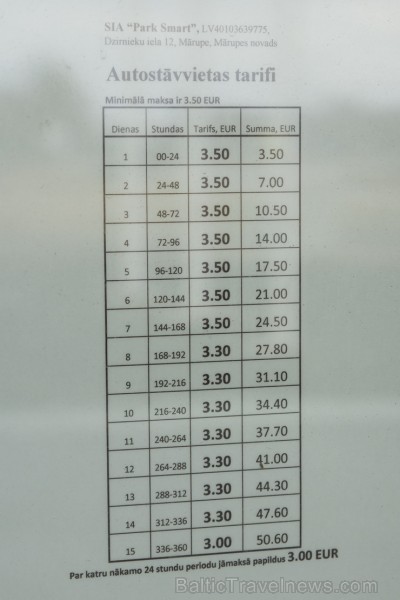 «Park Smart» ir viena no modernākajām lidostas autostāvvietām Baltijā 146278