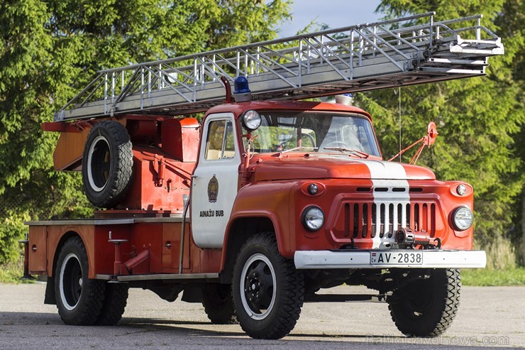 GAZ-53 ugunsdzēsības autokāpnes, apskatāms Ainažos 149065