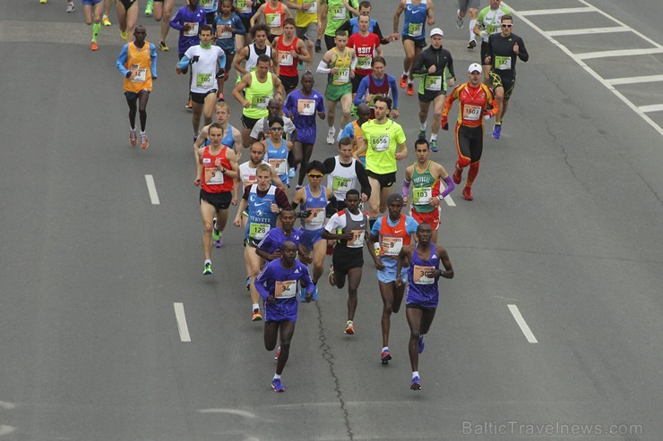 Uzvaru Baltijas lielākajos skriešanas svētkos svinēja Etiopijas sportisti ar jaunu Rīgas maratona sacensību rekordu 149271