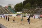 Pludmales volejbola treniņi Jūrmala Masters pludmales stadionā pulcē dažādas sagatavotības spēlētājus 4