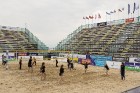 Pludmales volejbola treniņi Jūrmala Masters pludmales stadionā pulcē dažādas sagatavotības spēlētājus 3