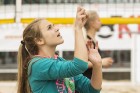 Pludmales volejbola treniņi Jūrmala Masters pludmales stadionā pulcē dažādas sagatavotības spēlētājus 11
