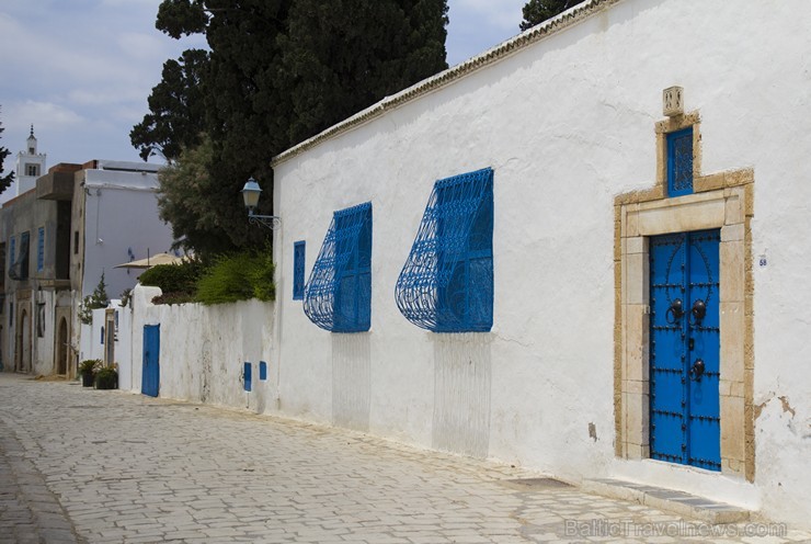 Travelnews.lv redakcija apskata populāro Sidi Bou Said pilsētu Tunisijā 150633