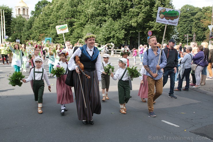 XI Latvijas skolu jaunatnes dziesmu un deju svētku gājiens - atrodi savu kolektīvu (7.daļa) 154575