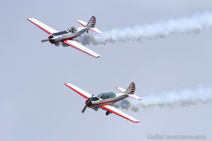 Starptautiskais aviācijas salidojums «Riga Fly-In 2015» pulcē aviācijas interesentus 155626